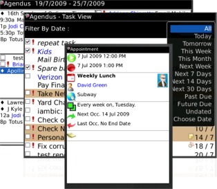 Agendus for BlackBerry
