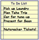 Useful todo list. Use as a shopping list or general reminder. Useful todo list. Use as a shopping list or general reminder.